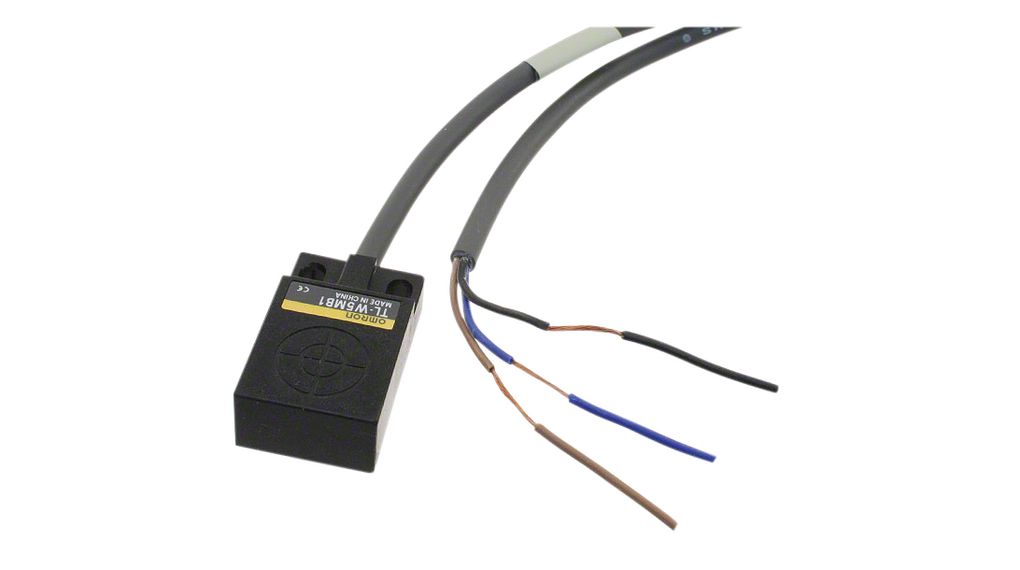 Induktiver Sensor NPN / Schliesserkontakt (im Normalzustand geöffn.) 500Hz 30V 10mA 5mm IP67 Kabel, 2 m TW-L